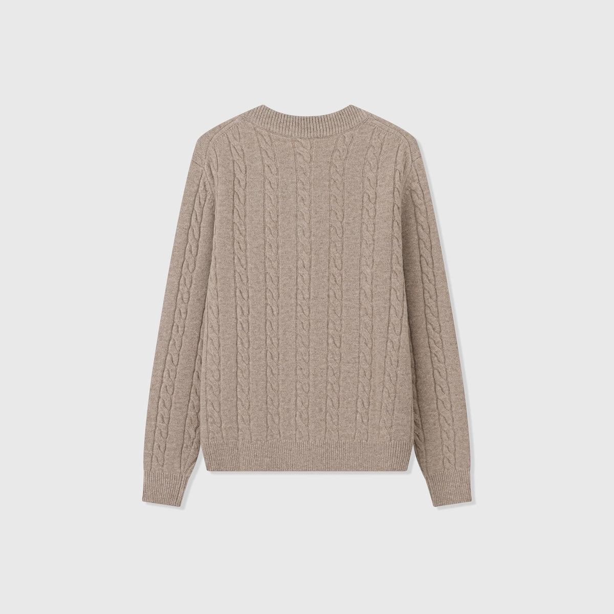 Varese Wool Cable Zip Cardigan