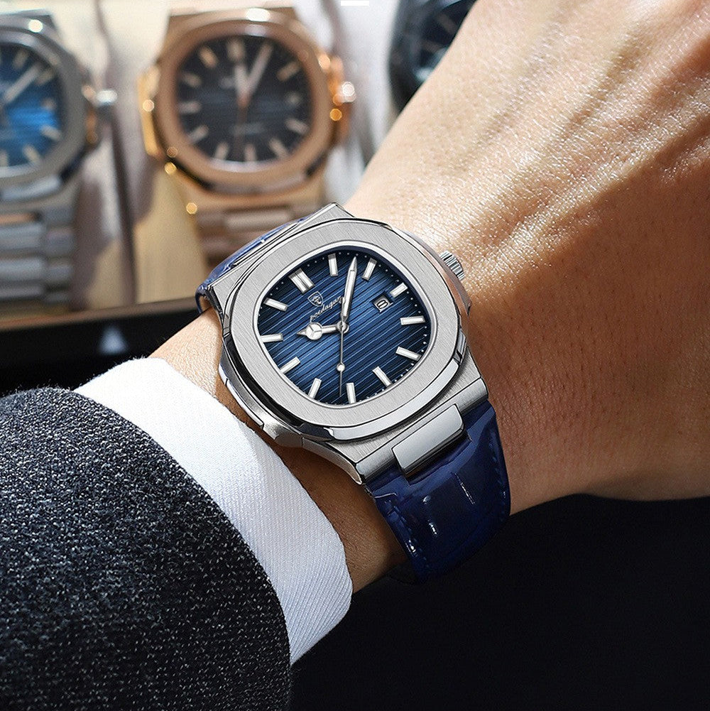 Langston Leather Watch