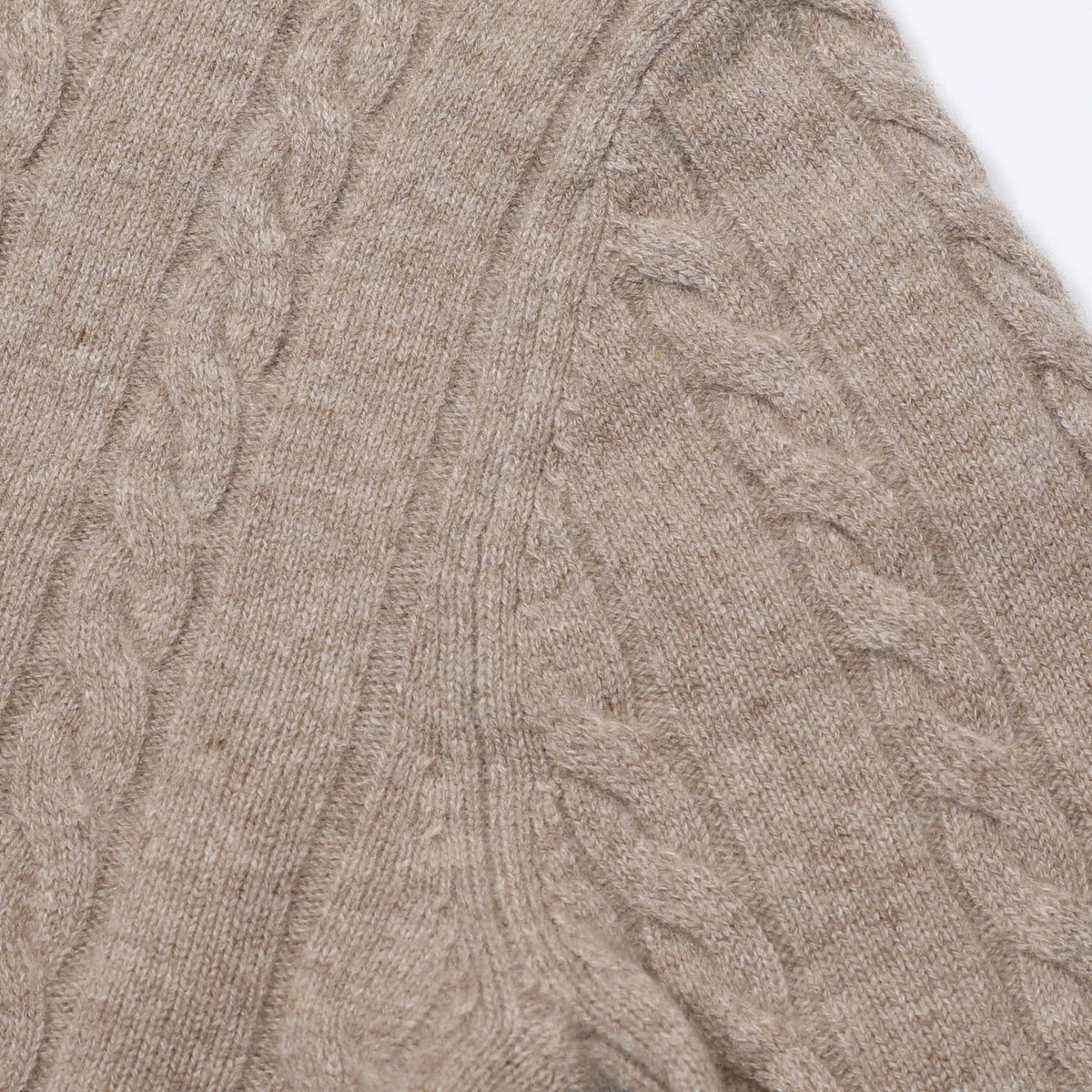 Varese Wool Cable Zip Cardigan