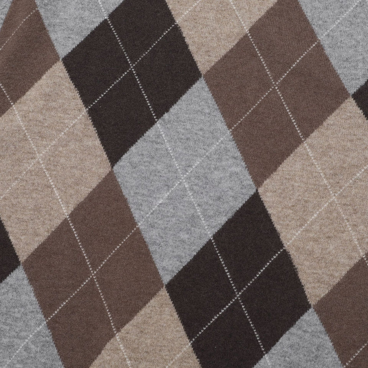 Cadore Argyle Crewneck