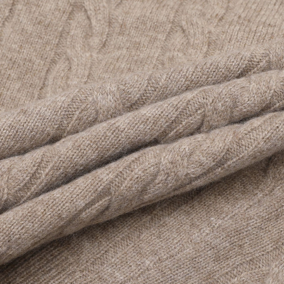 Varese Wool Cable Zip Cardigan