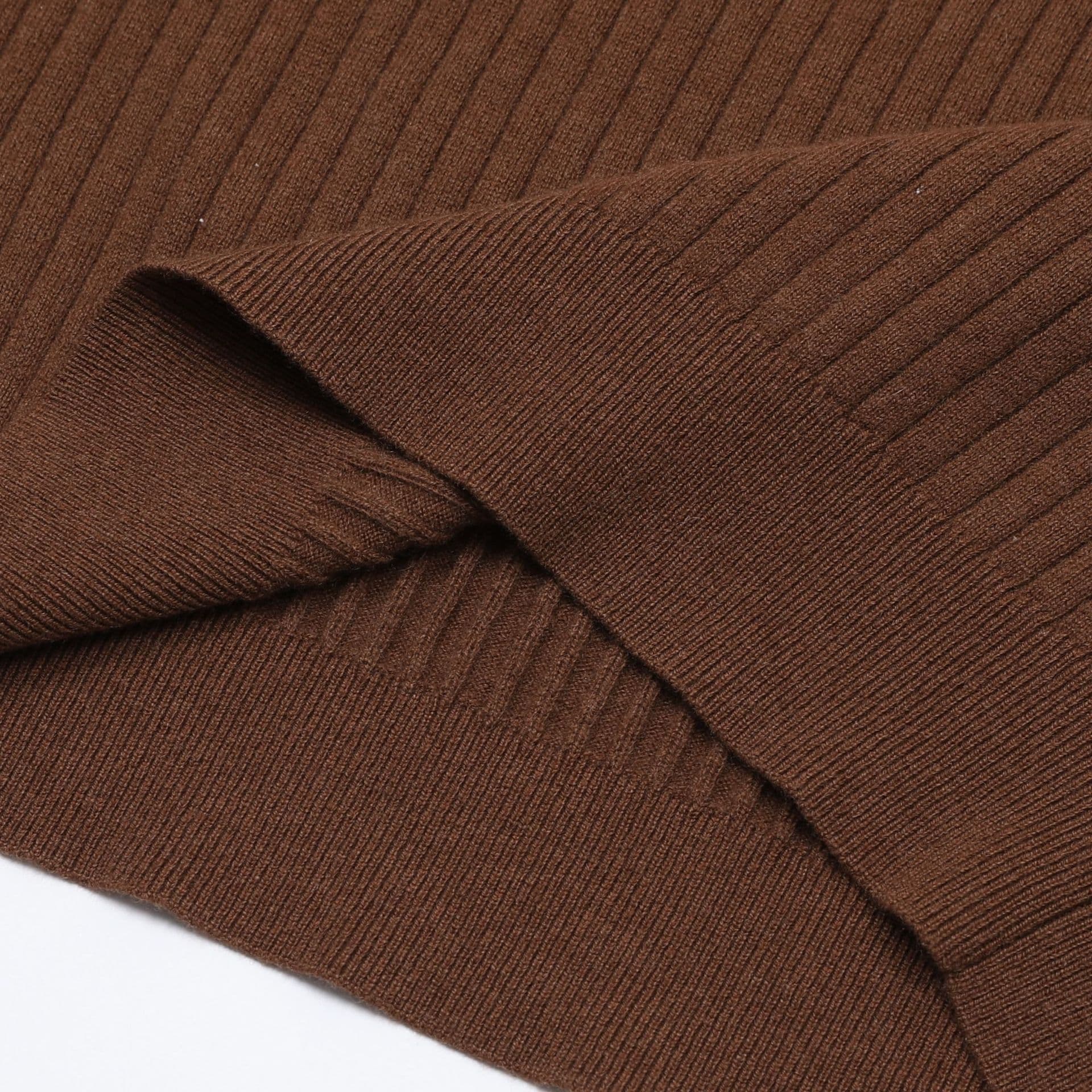 Vieste Wool-Blend Ribbed Polo