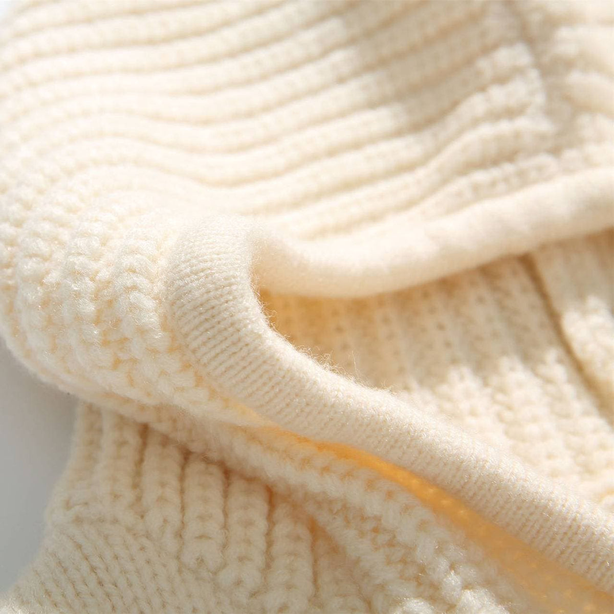 Como Cable-Knit Half-Zip Hoodie