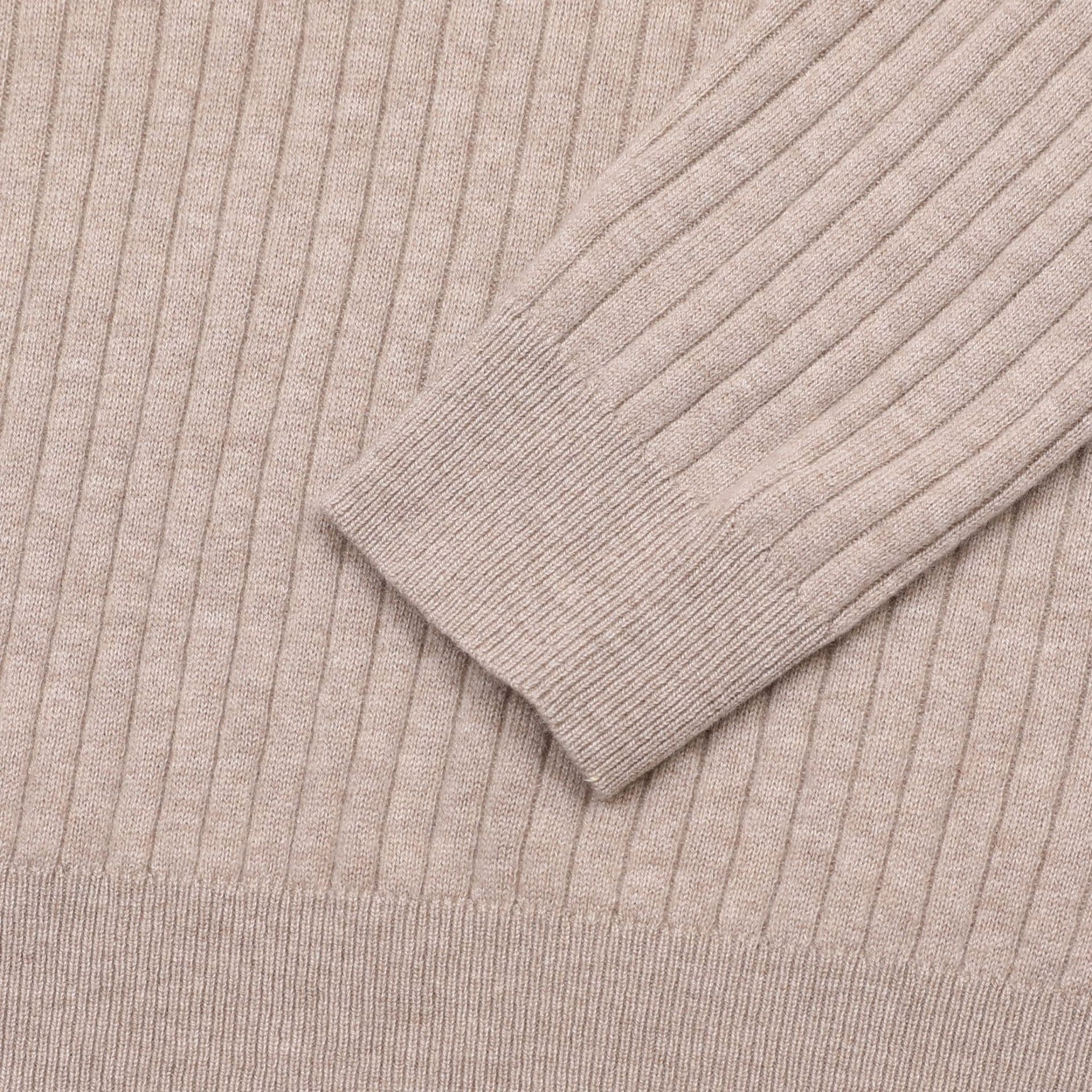 Vieste Wool-Blend Ribbed Polo