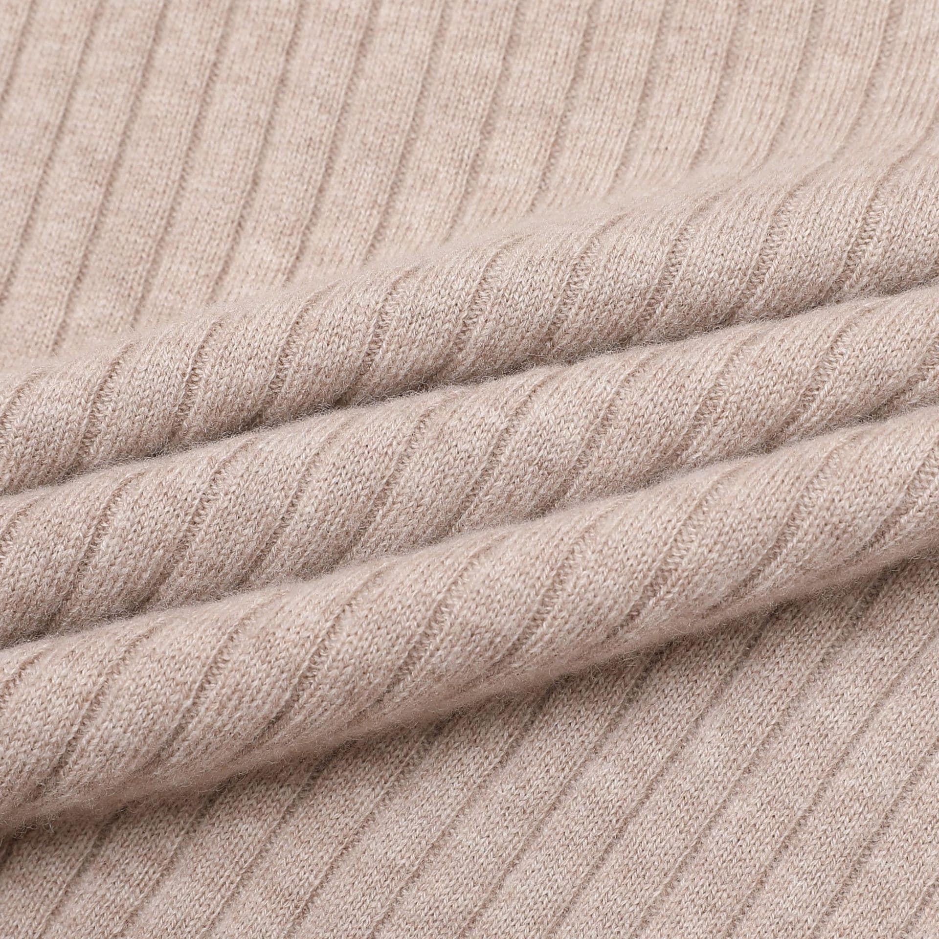 Vieste Wool-Blend Ribbed Polo