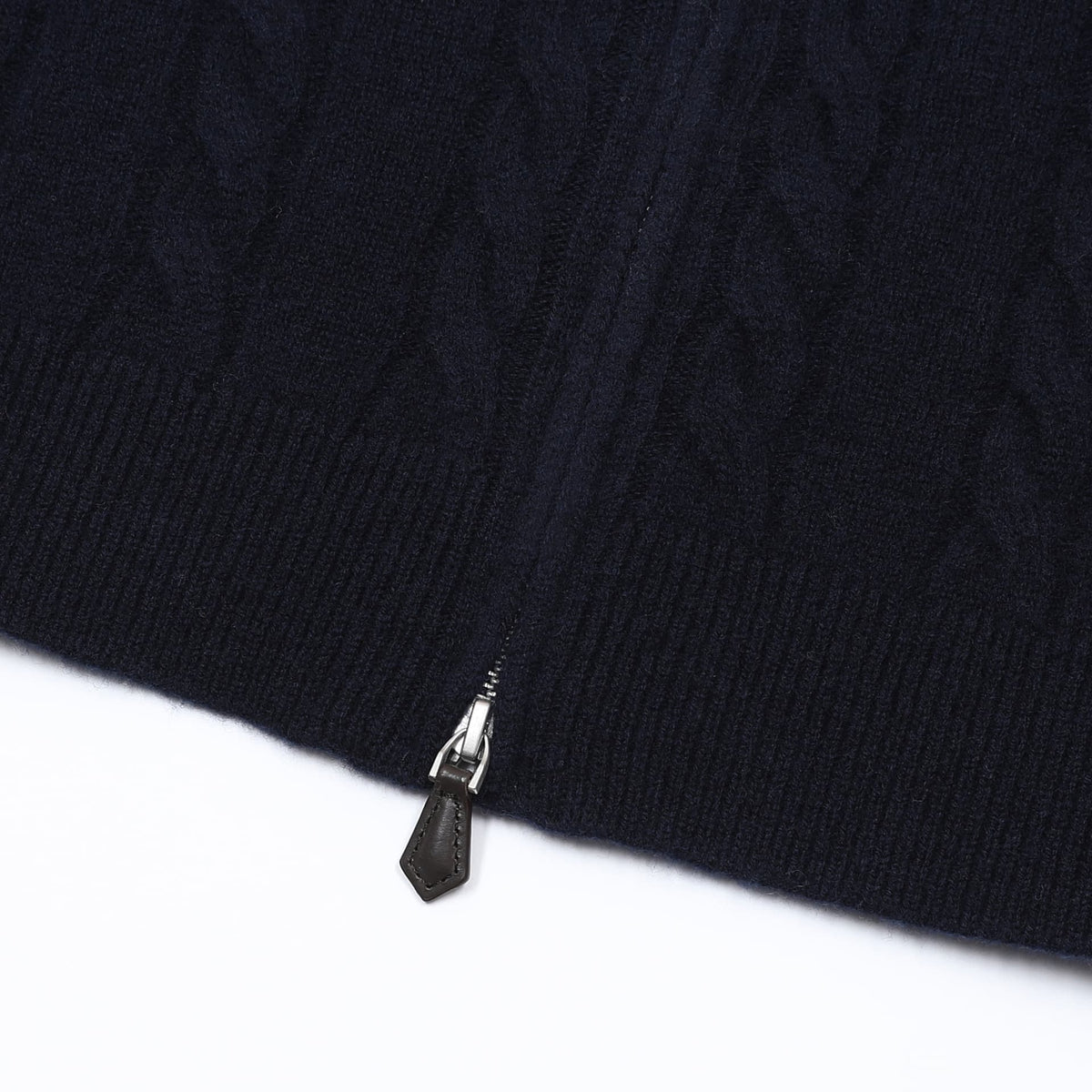 Varese Wool Cable Zip Cardigan