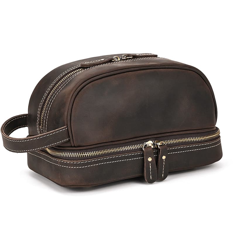 Saint + Vale Leather Dopp Kit