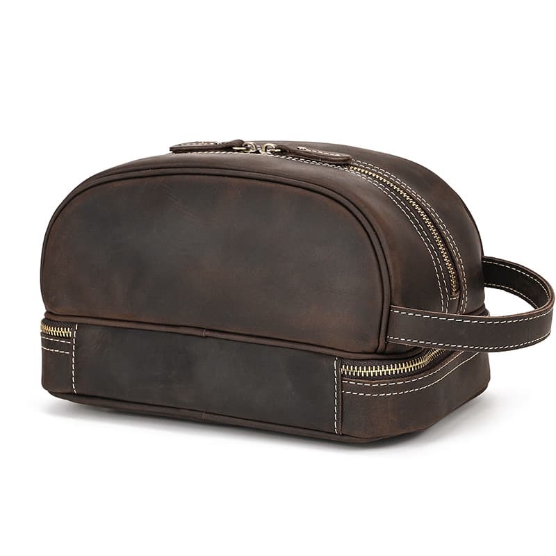 Saint + Vale Leather Dopp Kit