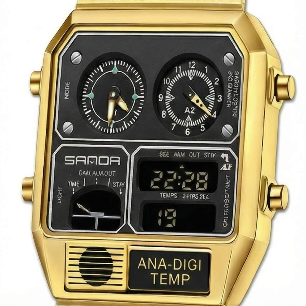 Roland Steel Chrono Watch