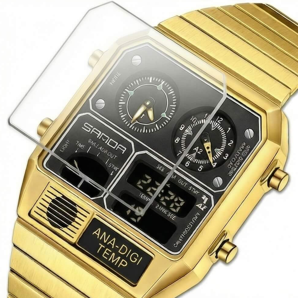 Roland Steel Chrono Watch