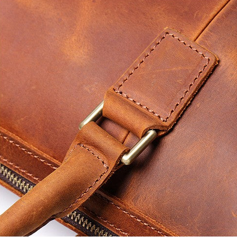 Kingsley Leather Messenger