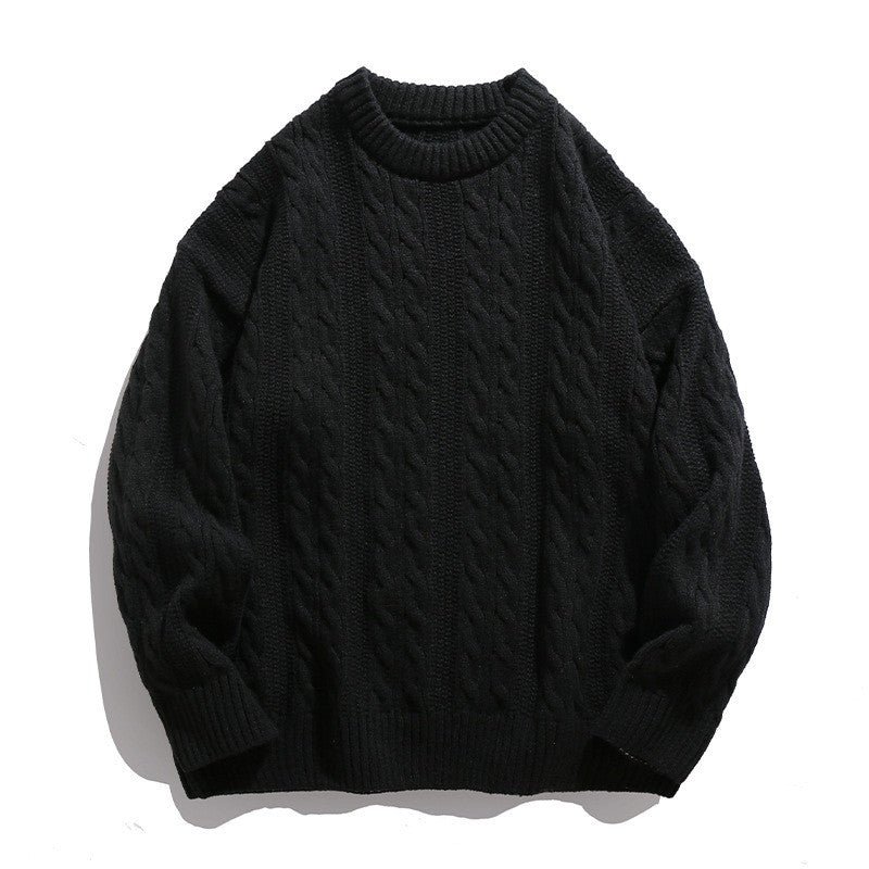 Caleb Ribbed Crewneck