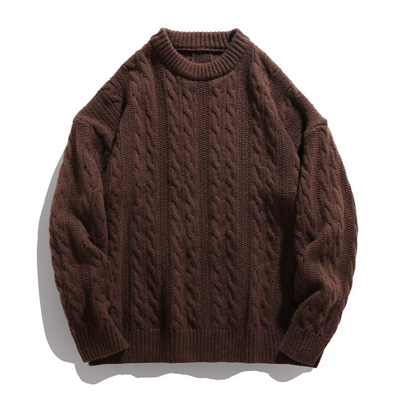 Caleb Ribbed Crewneck