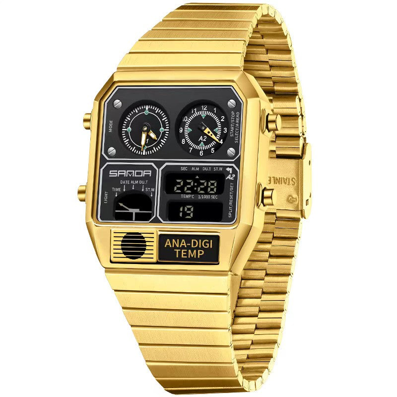 Roland Steel Chrono Watch