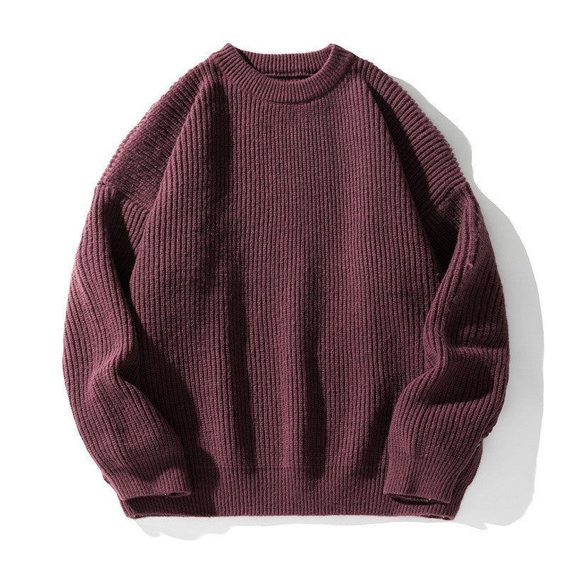 Lucas Ribbed Crewneck