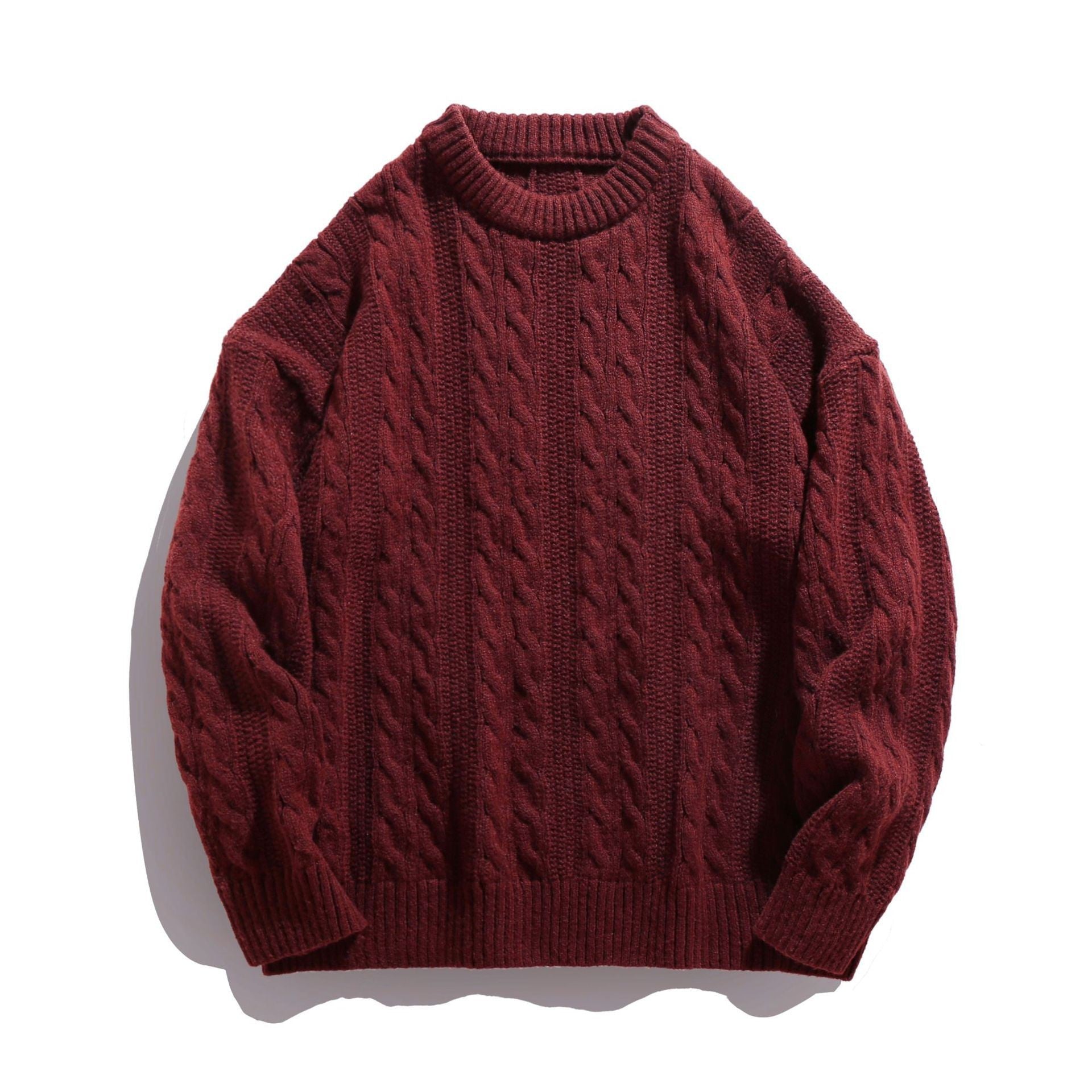 Caleb Ribbed Crewneck