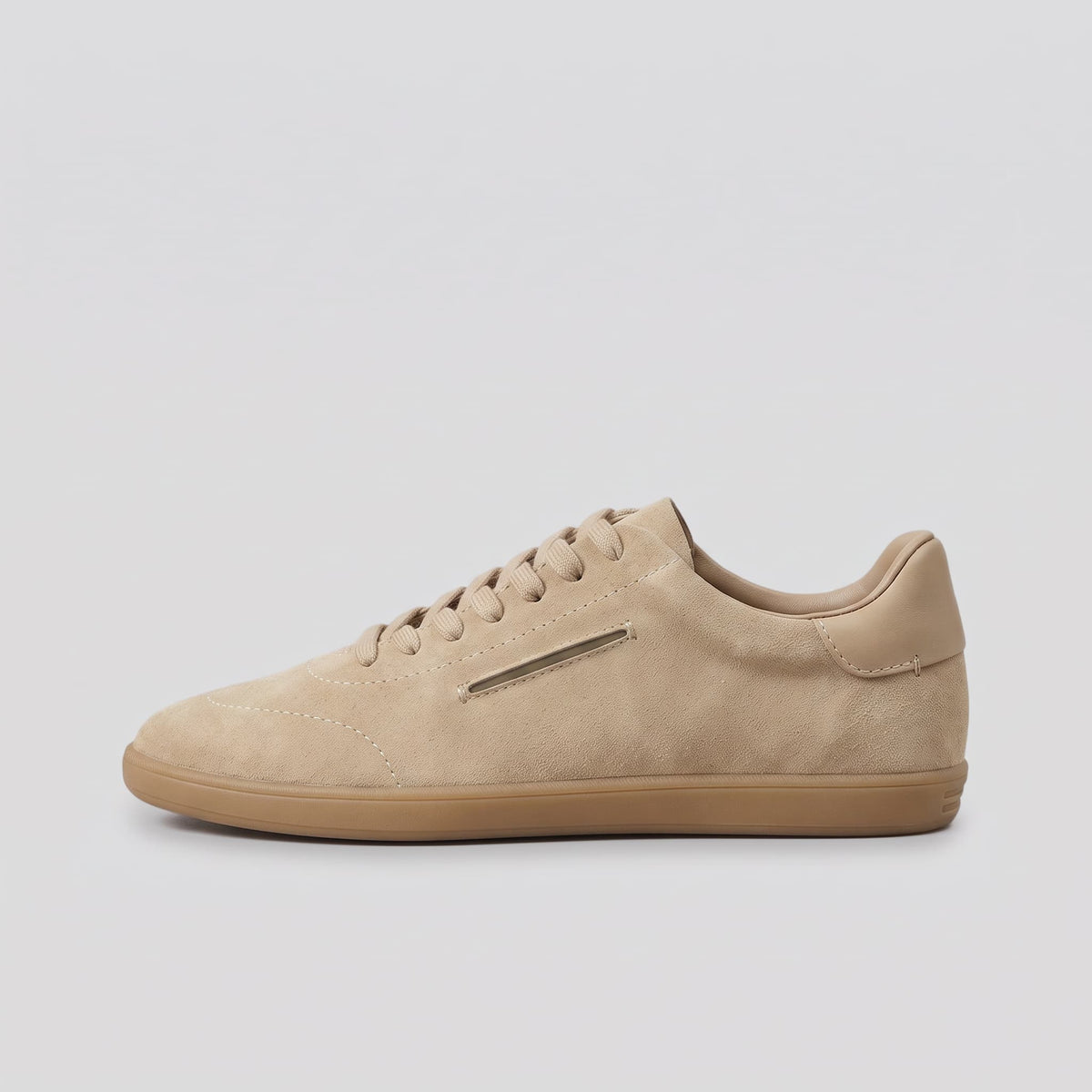 Malvern Suede Retro Trainer