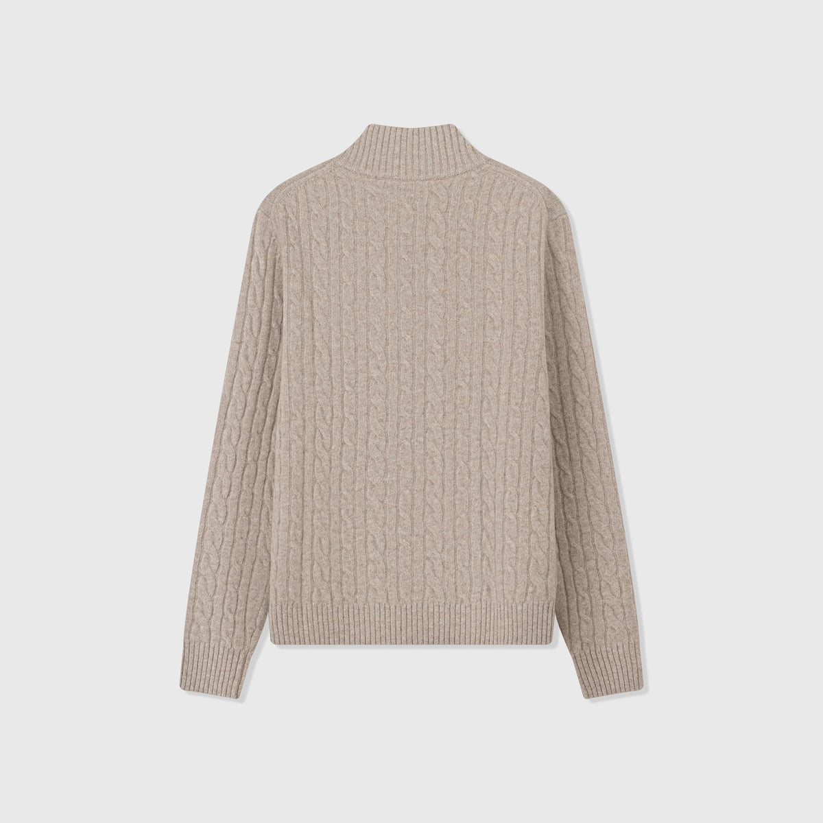 Belluno Wool Cable Half-Zip