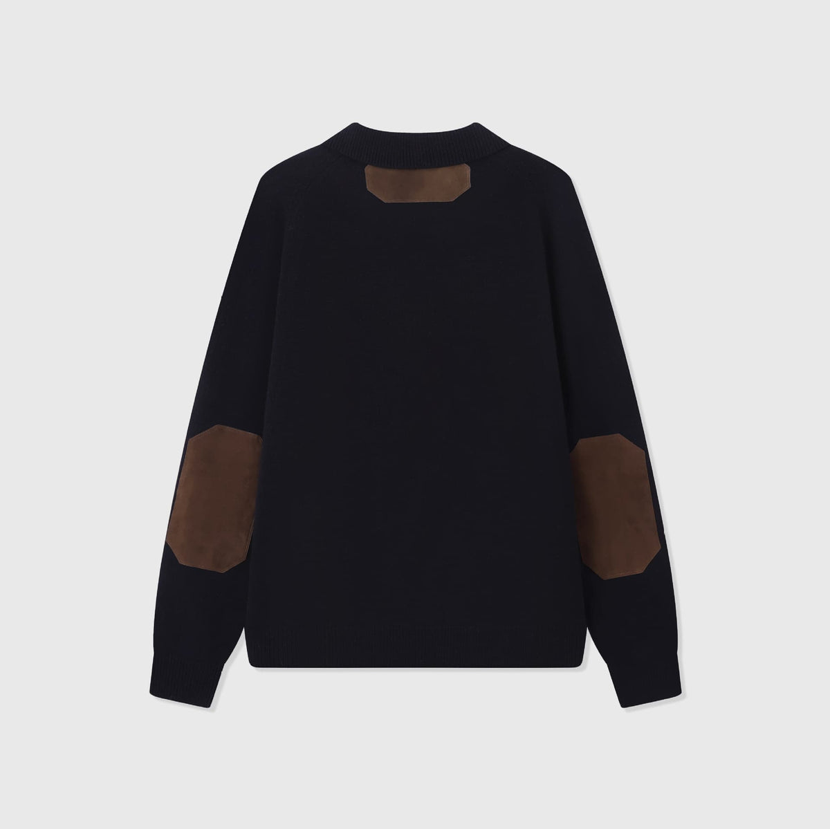 Bassano Wool Elbow-Patch Cardigan