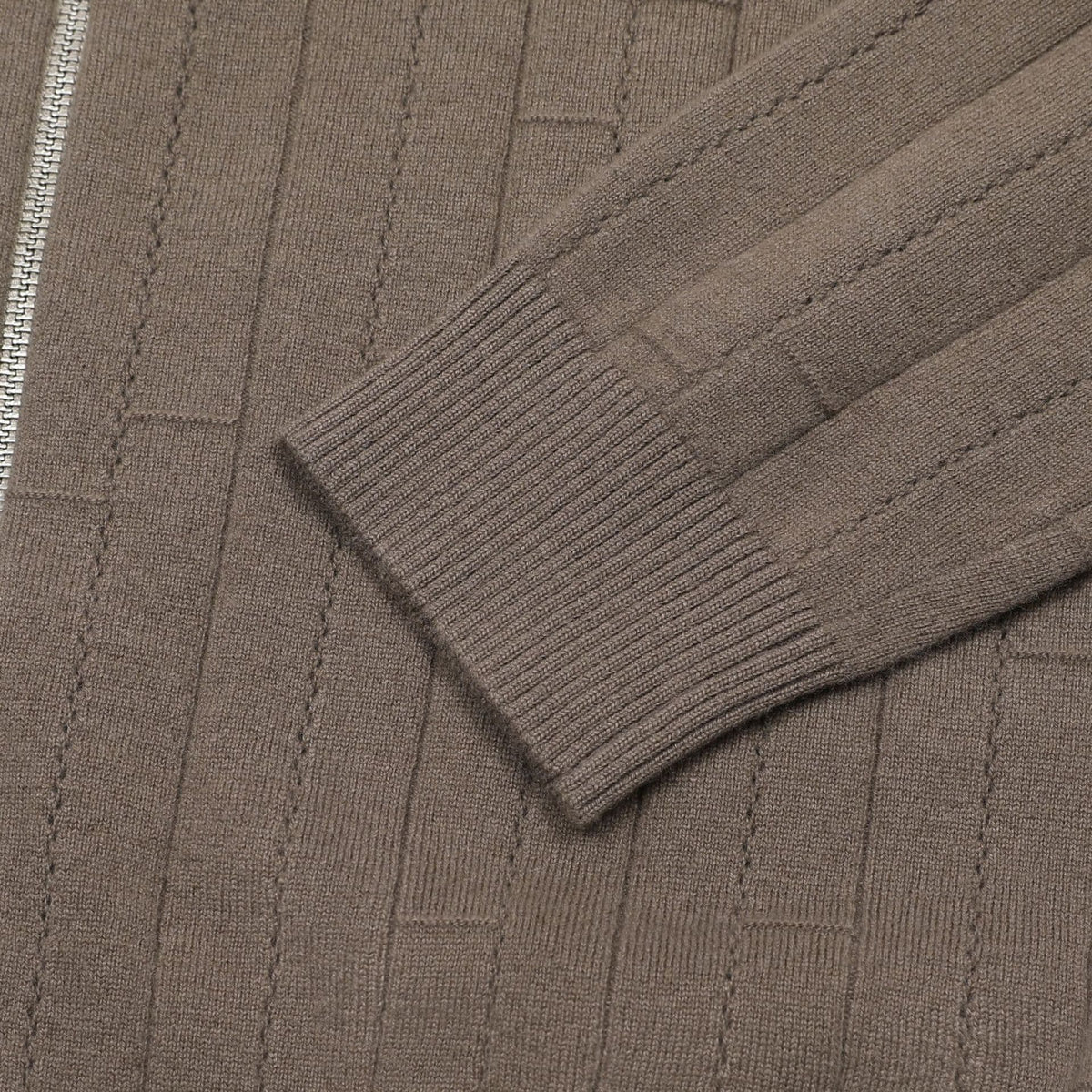 Fano Wool Zip Knit
