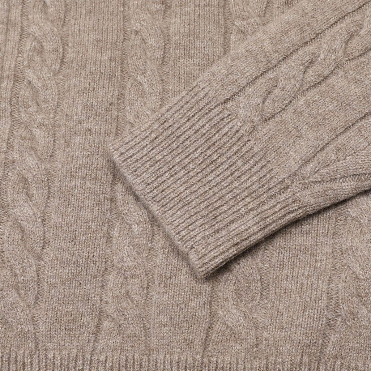 Varese Wool Cable Zip Cardigan