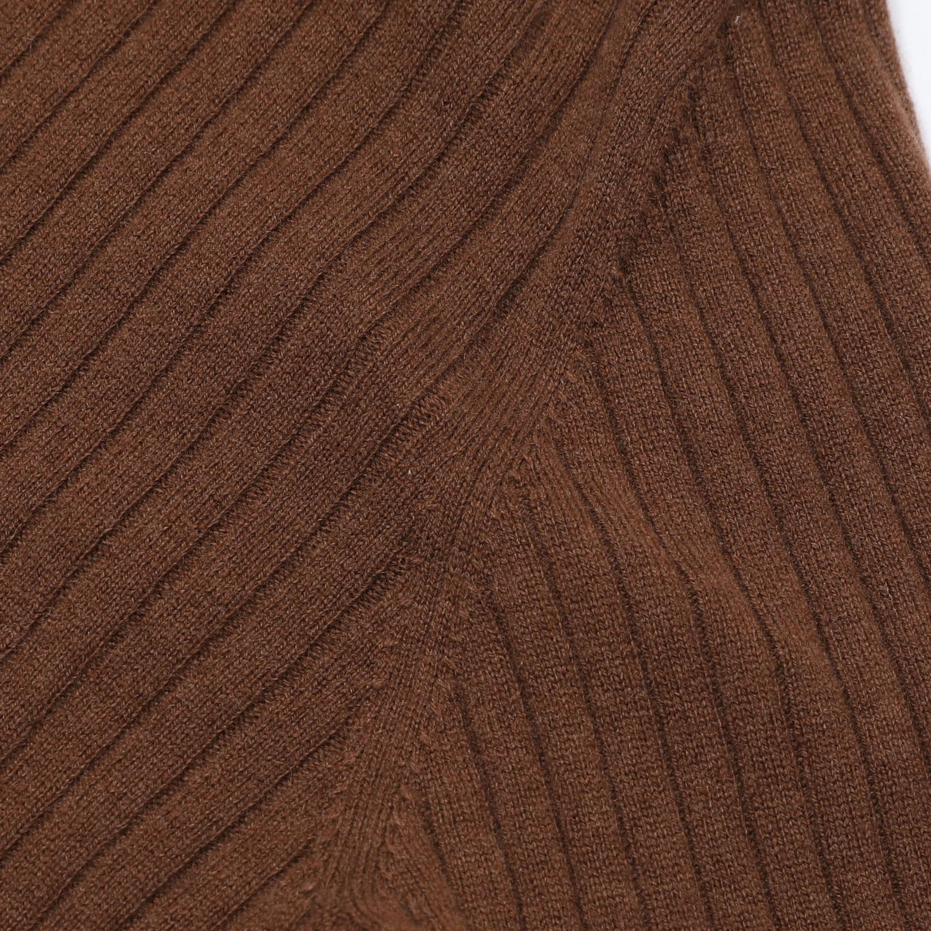 Vieste Wool-Blend Ribbed Polo