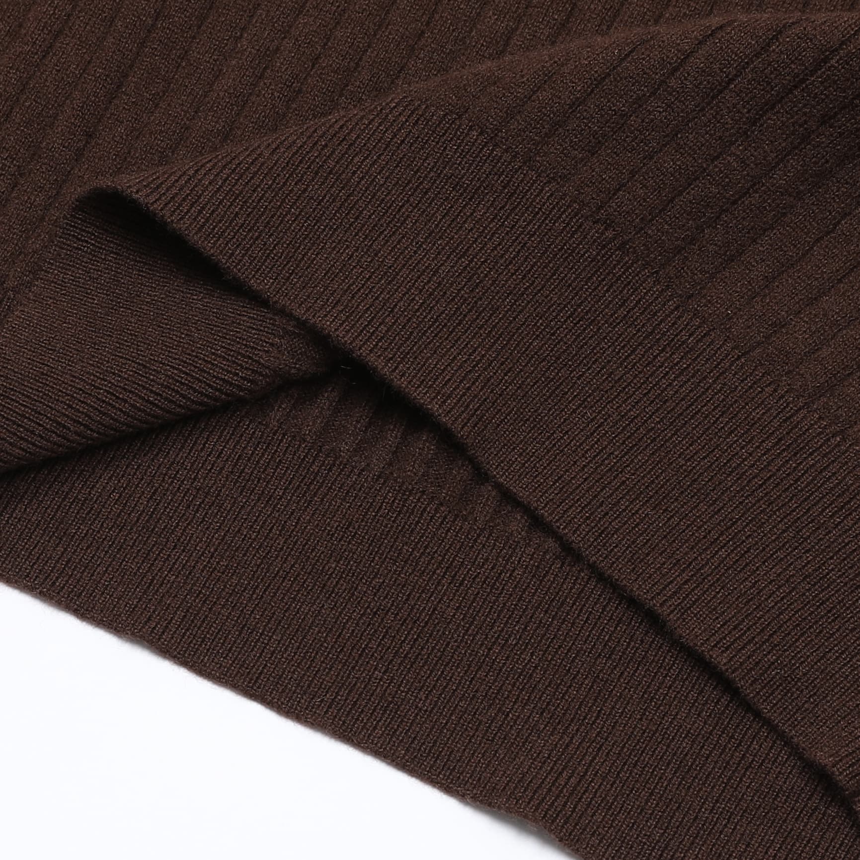 Vieste Wool-Blend Ribbed Polo