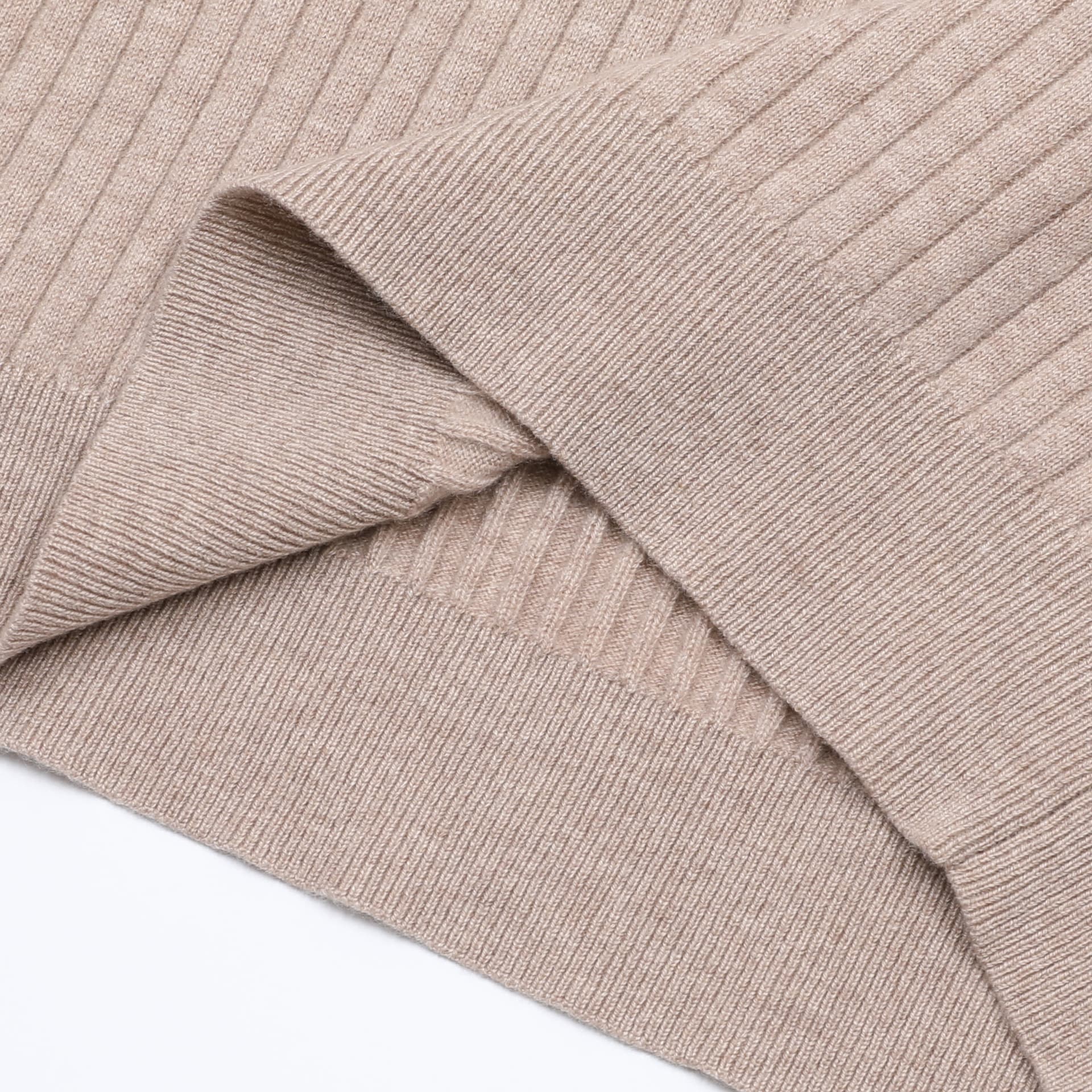 Vieste Wool-Blend Ribbed Polo