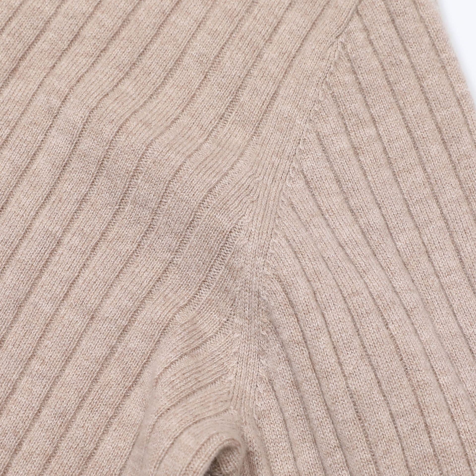 Vieste Wool-Blend Ribbed Polo