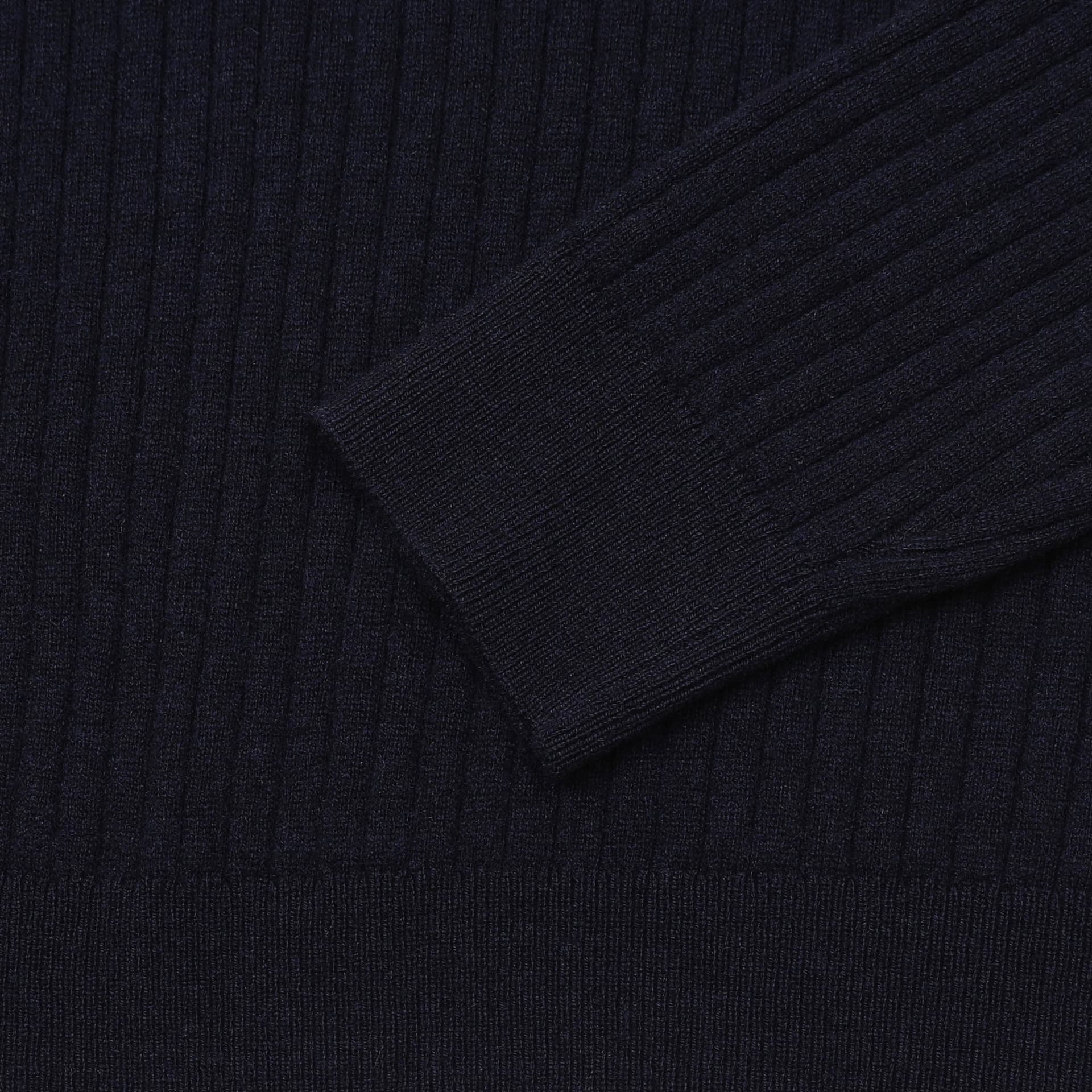 Vieste Wool-Blend Ribbed Polo