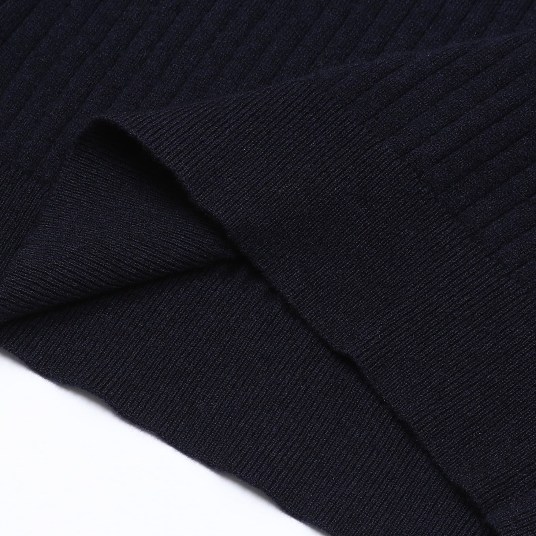 Vieste Wool-Blend Ribbed Polo