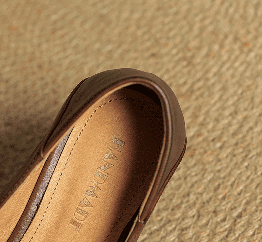 Florence Genuine Leather Flats