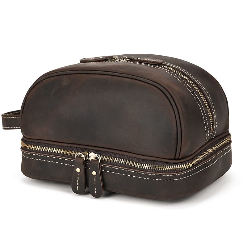 Saint + Vale Leather Dopp Kit