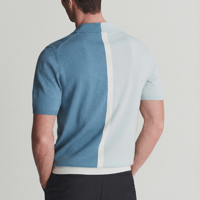 Harrington Stripe Polo