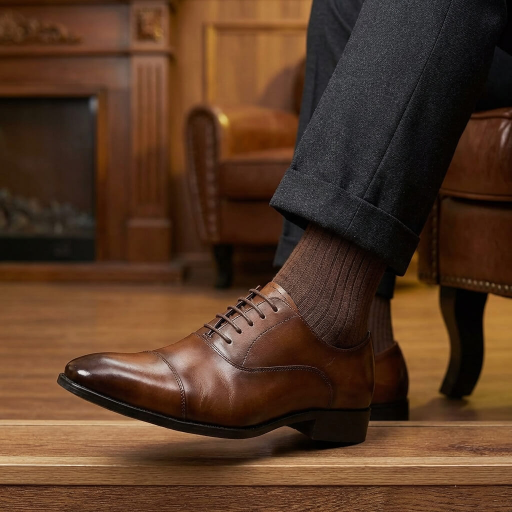 Harrington Genuine Leather Oxfords