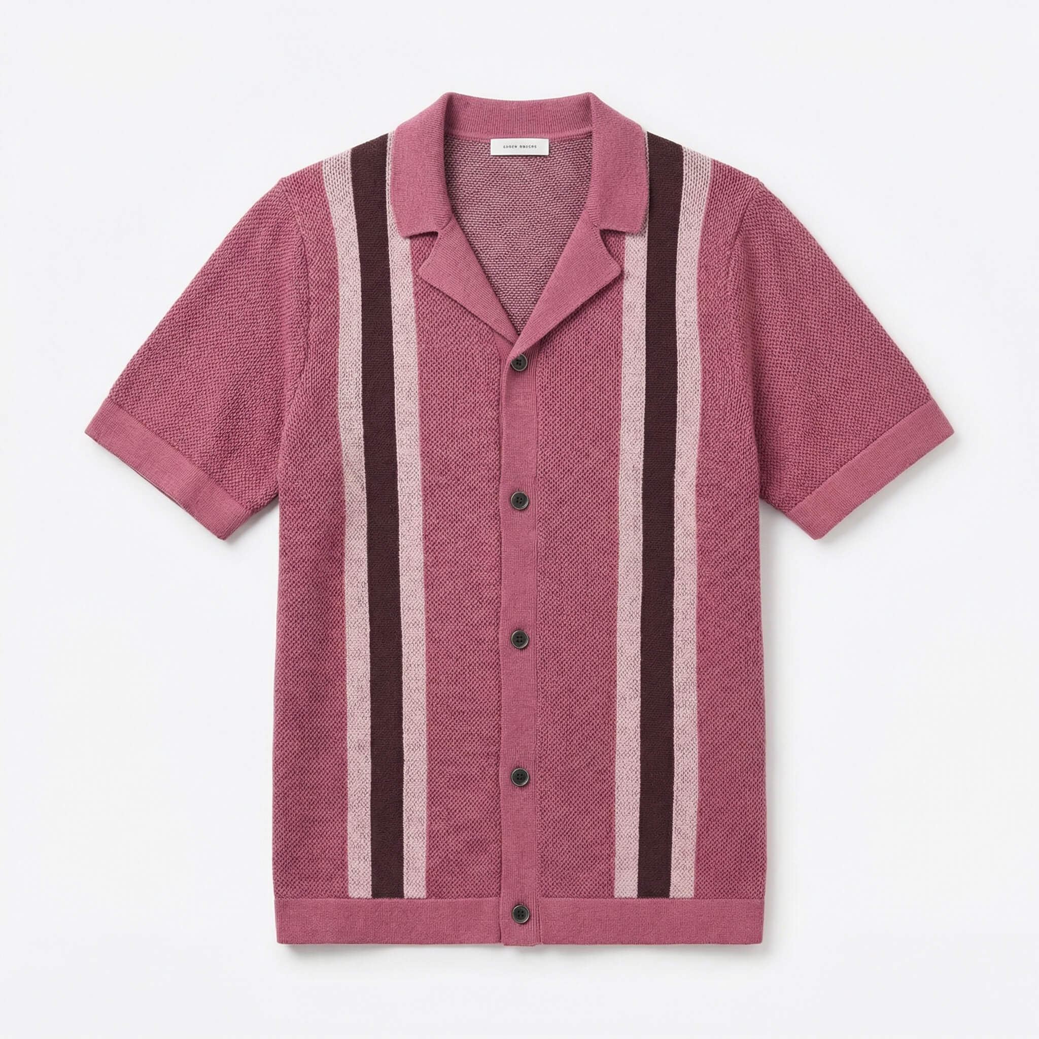 Havanna Stripe Knit Polo