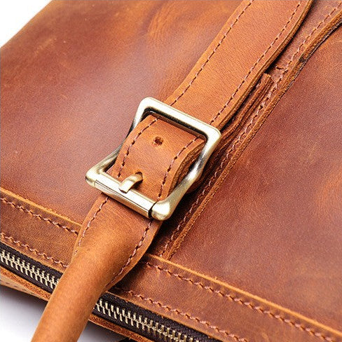 Kingsley Leather Messenger