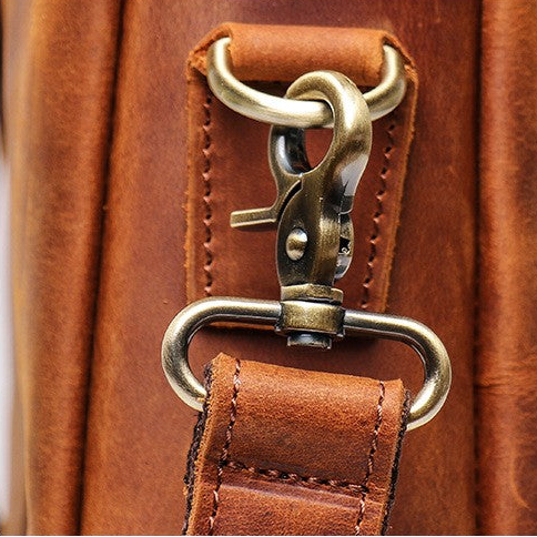 Kingsley Leather Messenger