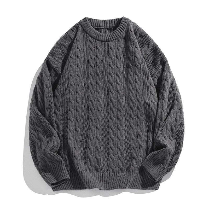 Caleb Ribbed Crewneck