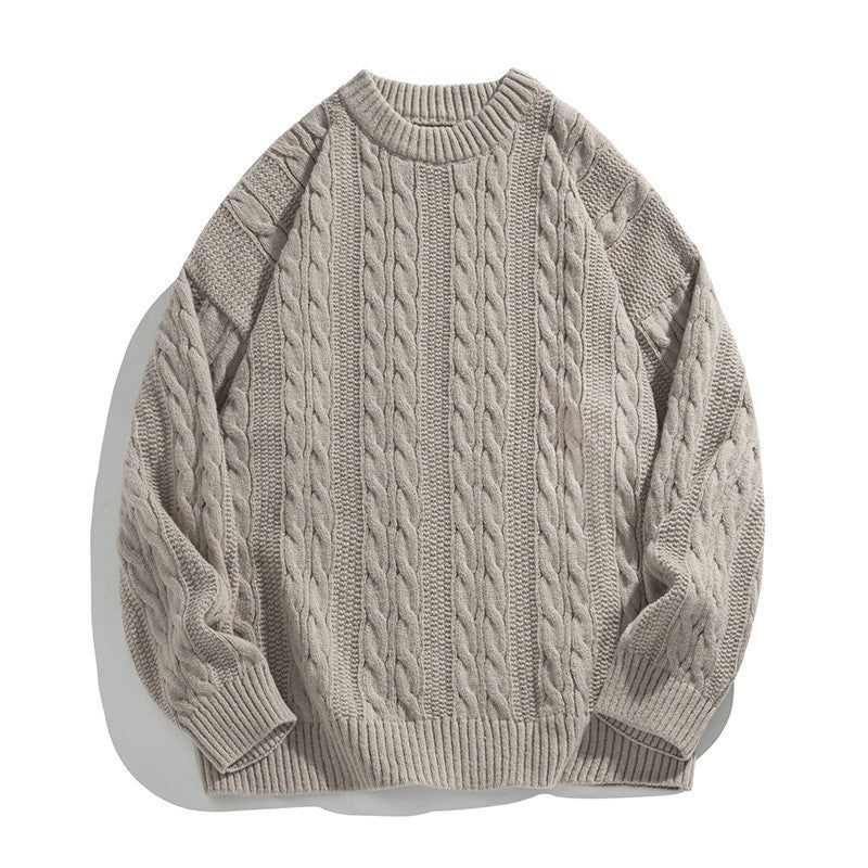 Caleb Ribbed Crewneck