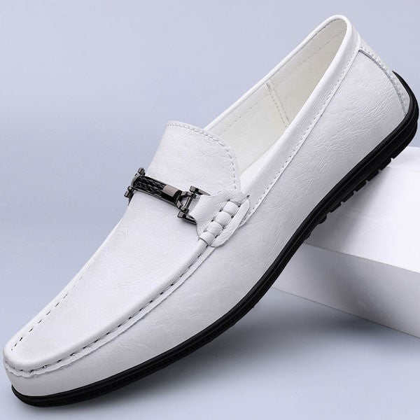 Raven Leather Loafer